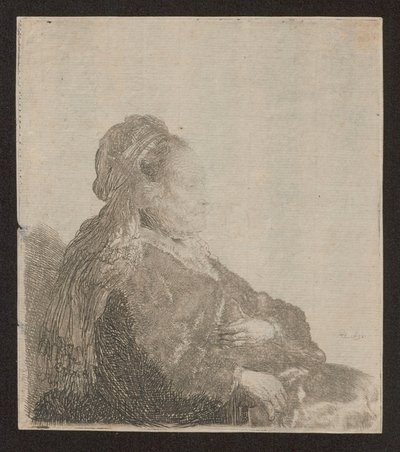 Retrato da mãe de Rembrandt van Rijn