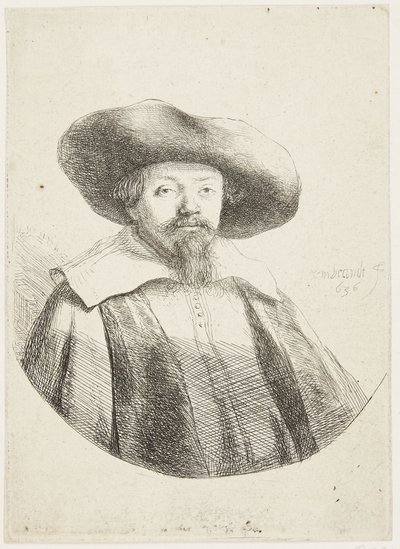 Samuel Manasseh Ben Israel de Rembrandt van Rijn
