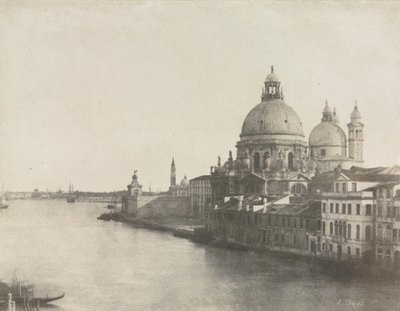 Santa Maria della Salute, vista do Grande Canal, Veneza de Rembrandt van Rijn