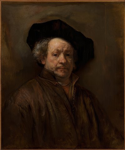 Auto-retrato. 1660 de Rembrandt van Rijn