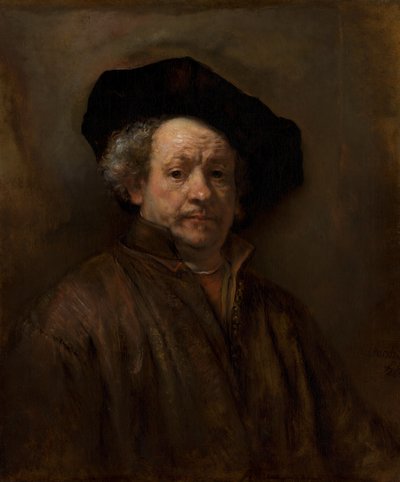 Auto-retrato, 1660. de Rembrandt van Rijn