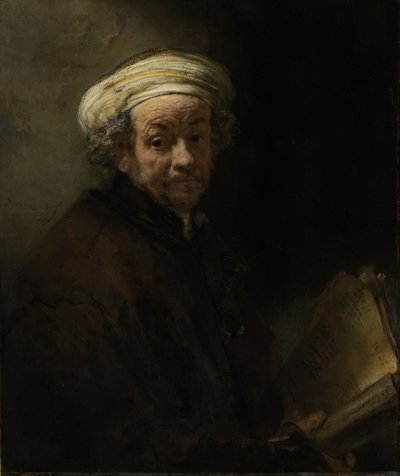 Auto-retrato como o apóstolo Paulo, 1661 de Rembrandt van Rijn