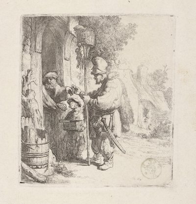 Vendedor de veneno para ratos (Caçador de ratos) de Rembrandt van Rijn