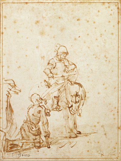 São Martinho e o mendigo de Rembrandt van Rijn