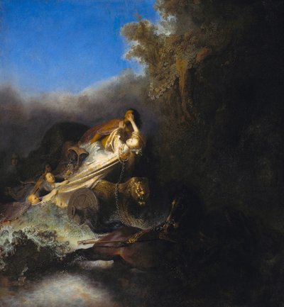 O rapto de Proserpina, ca 1631 de Rembrandt van Rijn