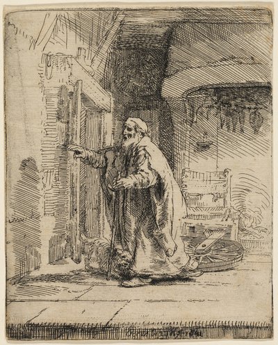 A Cegueira de Tobit: A Placa Maior de Rembrandt van Rijn