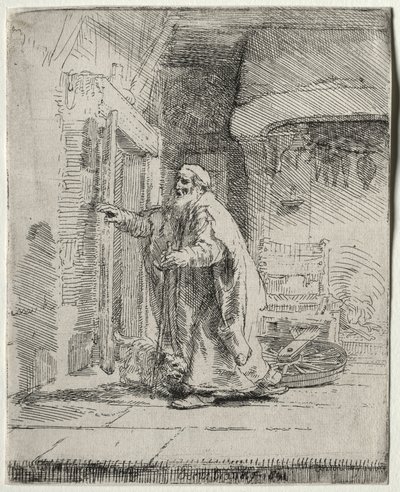 A Cegueira de Tobit: A Placa Maior de Rembrandt van Rijn