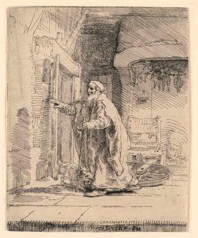 A Cegueira de Tobit: A Placa Maior de Rembrandt van Rijn