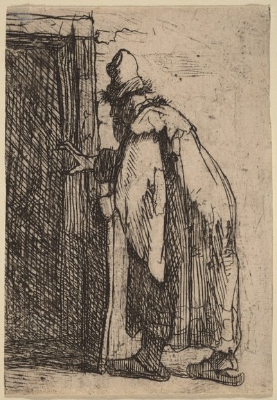 A Cegueira de Tobit: um esboço de Rembrandt van Rijn