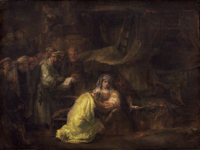 A circuncisão, 1661 de Rembrandt van Rijn