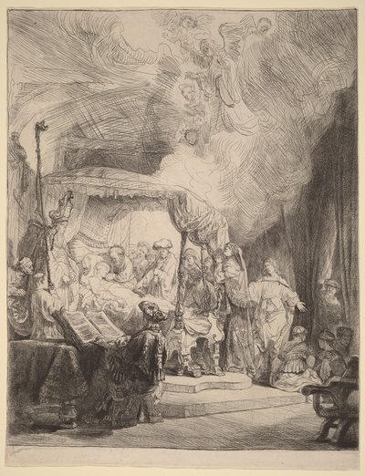 A Morte da Virgem de Rembrandt van Rijn