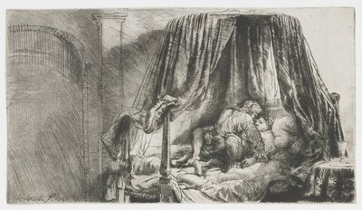 A cama francesa de Rembrandt van Rijn