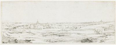 O campo do Goldweigher, 1651 de Rembrandt van Rijn