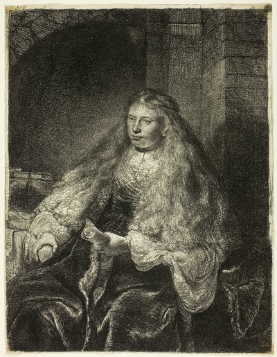 A Grande Noiva Judia de Rembrandt van Rijn