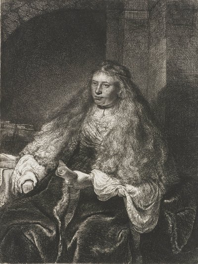 A Grande Noiva Judaica, 1635 de Rembrandt van Rijn