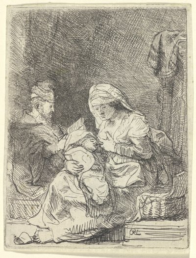 A Sagrada Família de Rembrandt van Rijn