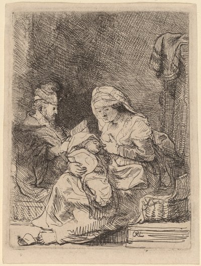 A Sagrada Família de Rembrandt van Rijn