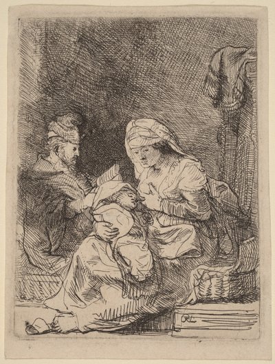 A Sagrada Família de Rembrandt van Rijn
