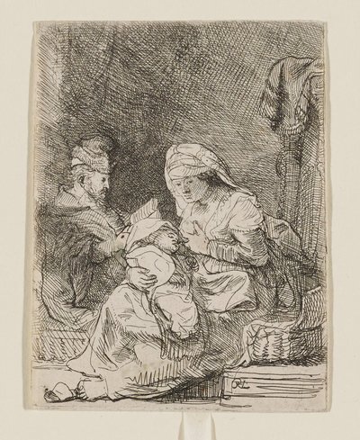 A Sagrada Família de Rembrandt van Rijn