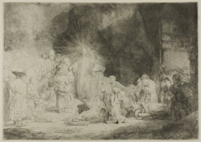 A Impressão dos Cem Guilders de Rembrandt van Rijn