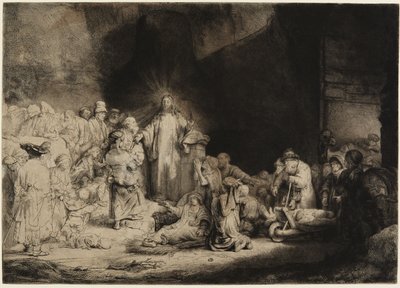 A Gravura dos Cem Gulden de Rembrandt van Rijn