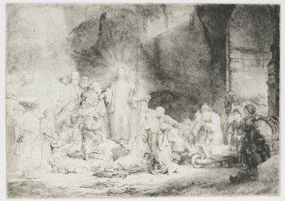 A Gravura dos Cem Gulden de Rembrandt van Rijn
