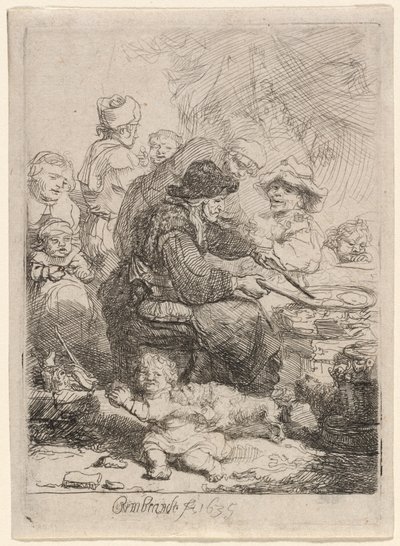 A Mulher Panqueca de Rembrandt van Rijn