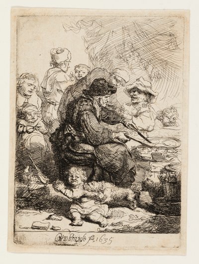 A Mulher Panqueca de Rembrandt van Rijn