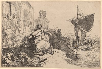 O navio da fortuna de Rembrandt van Rijn