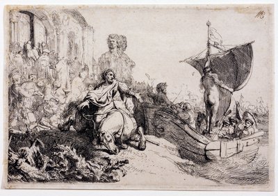 O navio da fortuna de Rembrandt van Rijn