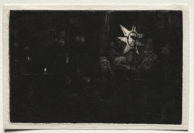 A Estrela dos Reis: Uma Obra Noturna de Rembrandt van Rijn