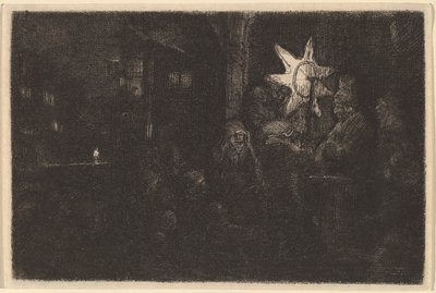 A Estrela dos Reis: Uma Peça Noturna de Rembrandt van Rijn