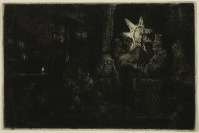 A Estrela dos Reis: Uma Peça Noturna de Rembrandt van Rijn