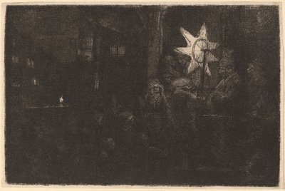 A estrela dos reis: uma peça noturna de Rembrandt van Rijn