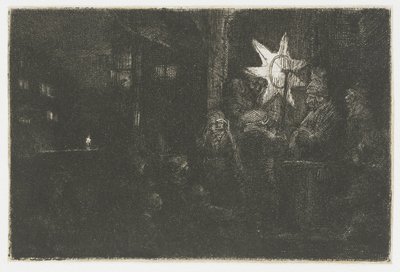 A Estrela dos Reis: uma peça noturna de Rembrandt van Rijn