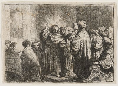O Dinheiro do Tributo de Rembrandt van Rijn