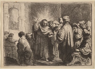 O Dinheiro do Tributo de Rembrandt van Rijn