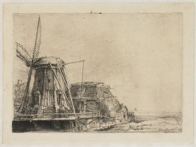 O Moinho de Vento O moinho de vento de Rembrandt van Rijn