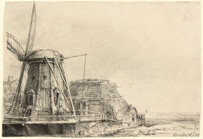 O Moinho de Vento de Rembrandt van Rijn
