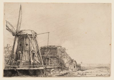 O Moinho de Vento de Rembrandt van Rijn