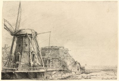 O Moinho de Vento de Rembrandt van Rijn