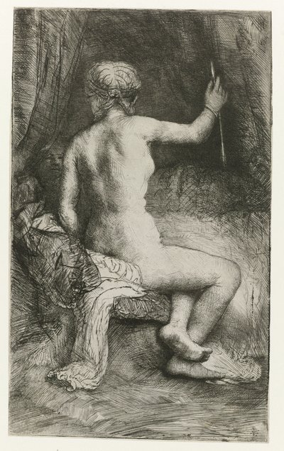 A Mulher da Flecha Mulher com a flecha de Rembrandt van Rijn