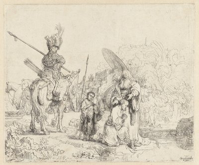 O batismo do eunuco de Rembrandt van Rijn