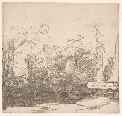 A casa dos barcos de Rembrandt van Rijn
