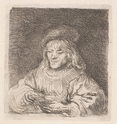 O jogador de cartas de Rembrandt van Rijn