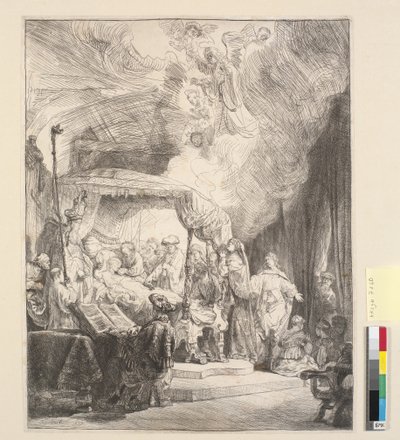 A morte da Virgem de Rembrandt van Rijn