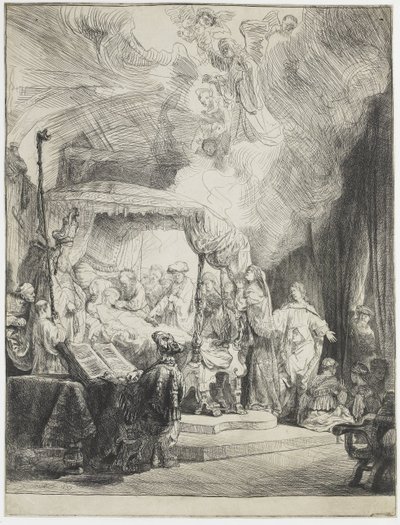 A morte da Virgem de Rembrandt van Rijn