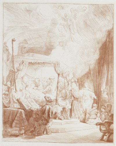 A morte da Virgem de Rembrandt van Rijn