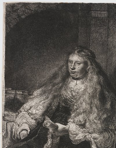 A grande noiva judia de Rembrandt van Rijn