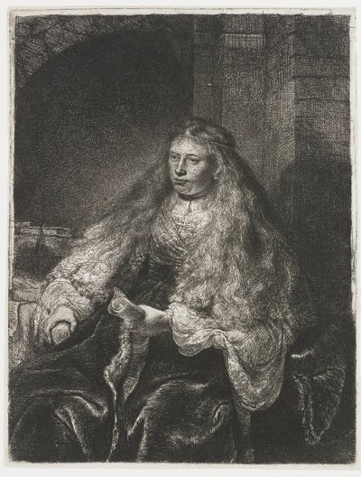A grande noiva judia de Rembrandt van Rijn